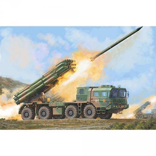 Maquette véhicule militaire : Système de lancement multiple de fusées PHL-03 - Trumpeter-TR01069