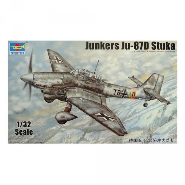 Maquette avion : Junkers Ju-87D Stuka - Trumpeter-03217