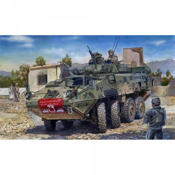 Maquette véhicule militaire : Véhicule blindé à roues LAV-III 8x - Trumpeter-TR01519
