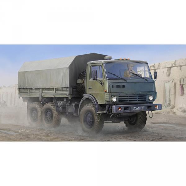 Maquette véhicule militaire : Camion russe KAMAZ 4310  - Trumpeter-TR01034