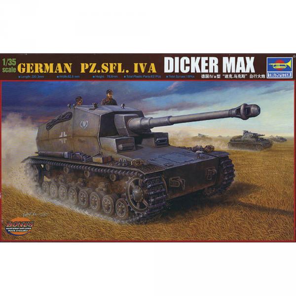 Maquette char : German Pz.Sfl. IVa Dicker Max  - Trumpeter-TR00348
