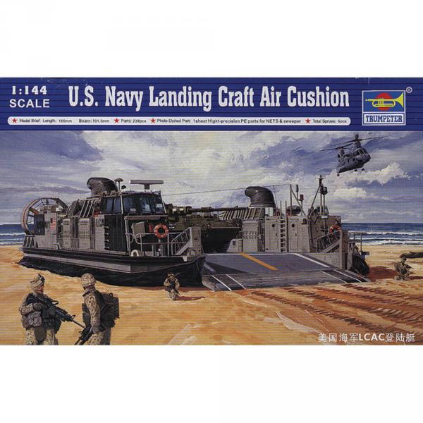 USMC Landing Craft Air Cushion - 1:144e - Trumpeter - Trumpeter-TR00107