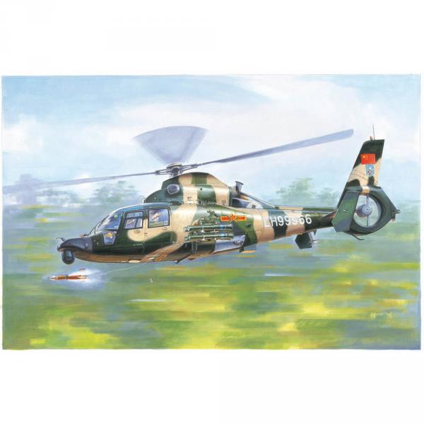 Maquette hélicoptère : Hélicoptère chinois Z-9WA - Trumpeter-TR05109