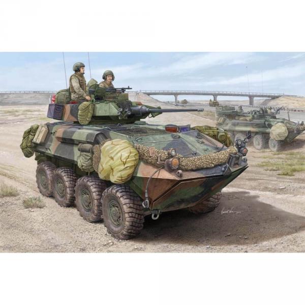 Maquette véhicule militaire : LAV-25 SLEP (Programme de prolongation de la durée de vie) - Trumpeter-TR01513