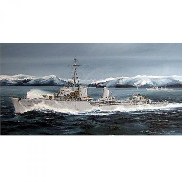 Maquette bateau : Destroyer allemand Zerstorer Z-25 1944 - Trumpeter-TR05321