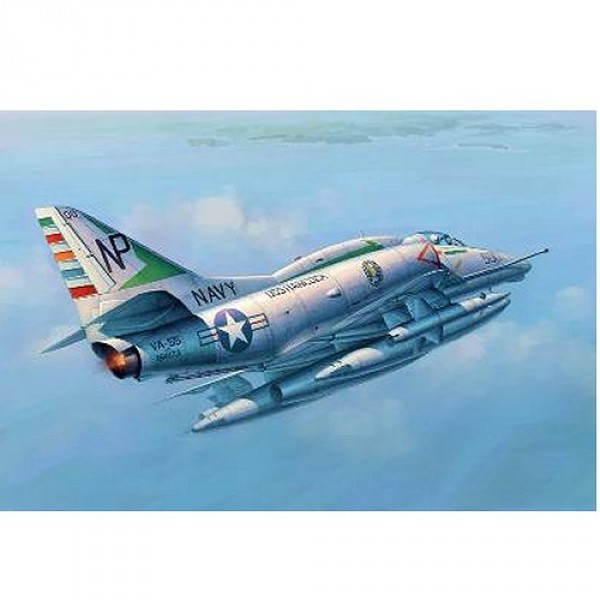 Maquette avion : Douglas A-4E Skyhawk - Trumpeter-TR02266