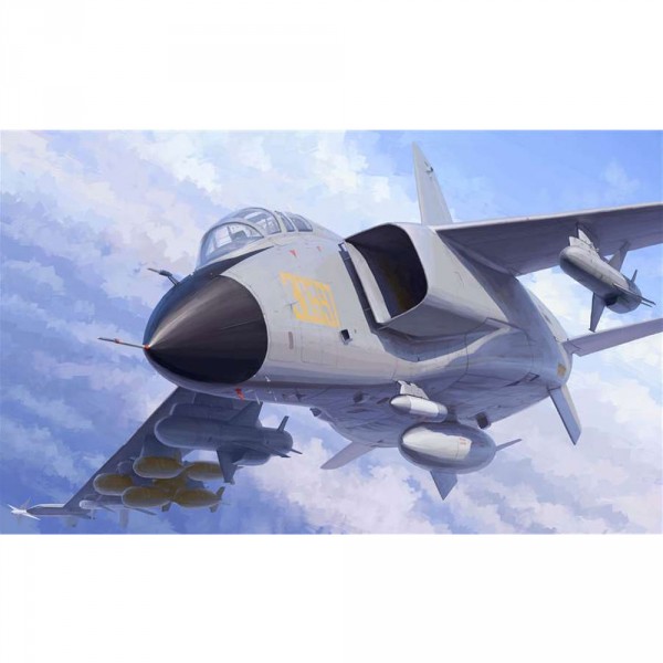 Maquette Avion : Chasseur Intercepteur Chinois JH-7A "Flying Leopard" - Trumpeter-TR01664