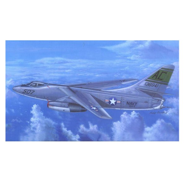 Maquette Avion : Douglas A-3D-2 Skywarrior bombardier stratégique US Navy - Trumpeter-TR02868