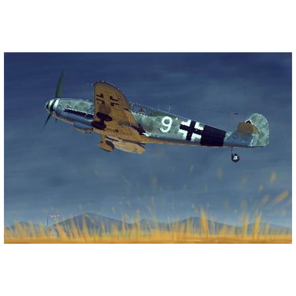 Maquette avion : Messerschmitt BF-109G10 1944 - Trumpeter-TR02298