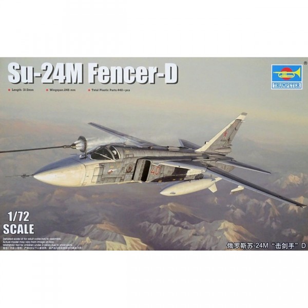 Maquette avion : Sukhoi 24M Fencer-D - Trumpeter-TR01673