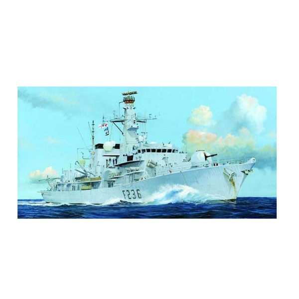 Maquette bateau : Frégate Britannique type 23 HMS Montrose (F236) - Trumpeter-TR04545