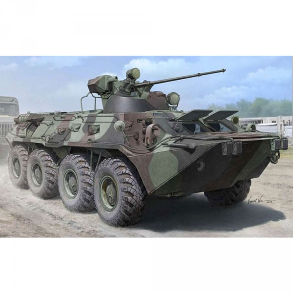 Maquette Char : BTR-80A APC - Trumpeter-TR01595