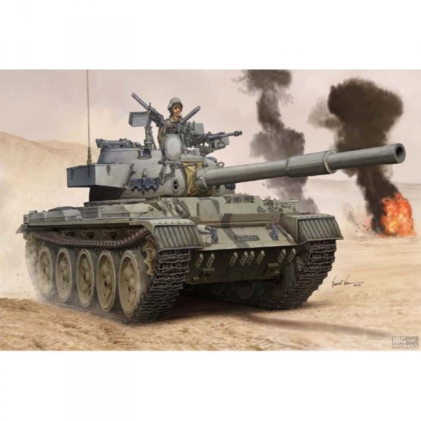 Maquette Char : Char de bataille israélien Tiran-6 - Trumpeter-TR05576