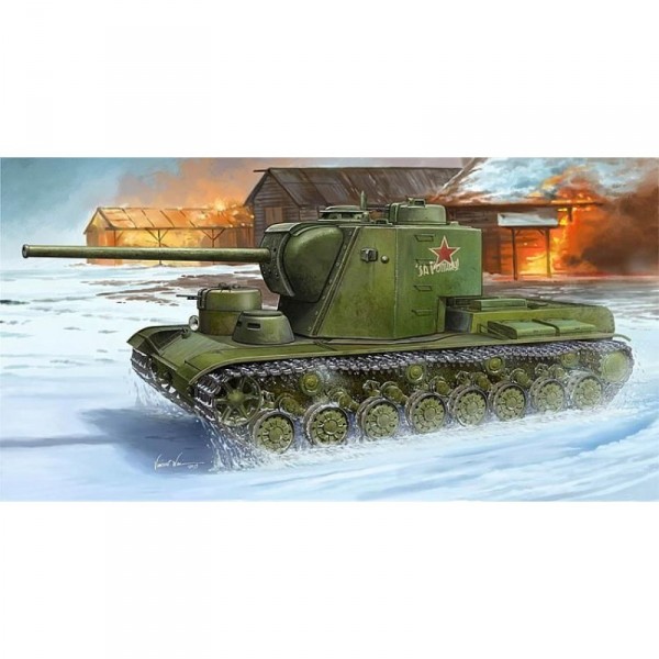 Maquette char : KV-5 Super Heavy Tank - Trumpeter-TR05552