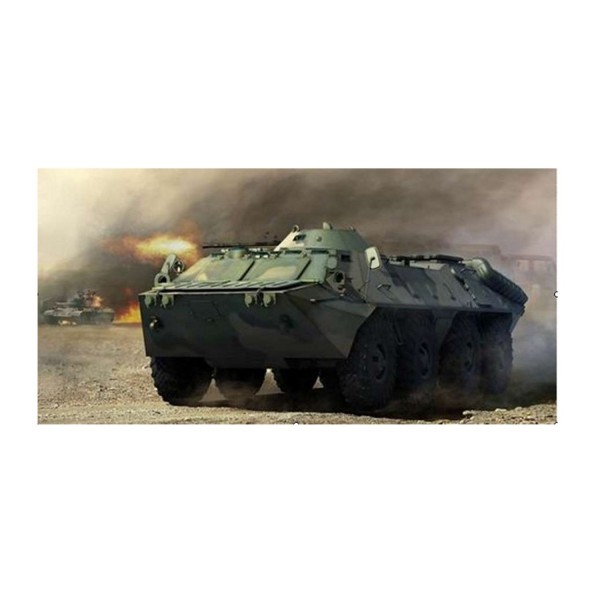 Maquette Véhicule de transport de troupes BTR-70 APC (Fin de production) - Trumpeter-TR01591