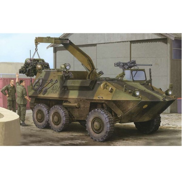 Maquette véhicule militaire : Husky 6x6 APC Armée canadienne - Trumpeter-TR01503