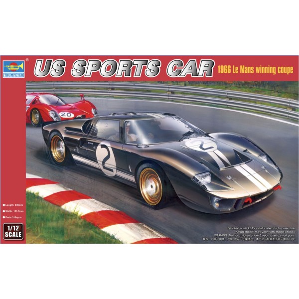 Maquette voiture : Us Sports Car - Trumpeter-TR05403