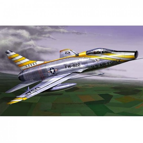 Maquette avion : North American F-100D Super Sabre - Trumpeter-TR01649