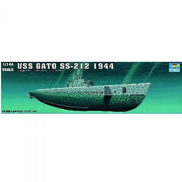Maquette Sous-marin USS SS-212 Gato 1944 - Trumpeter-TR05906