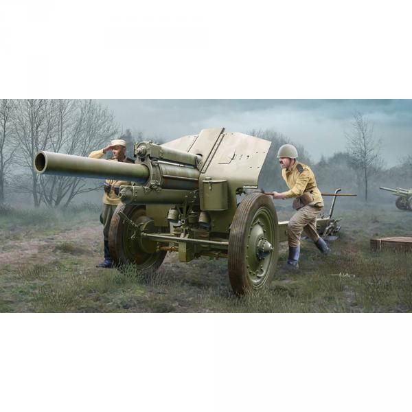 Maquette obusier : Soviet 122mm Howitzer 1938 M-30 Late Version - Trumpeter-TR02344