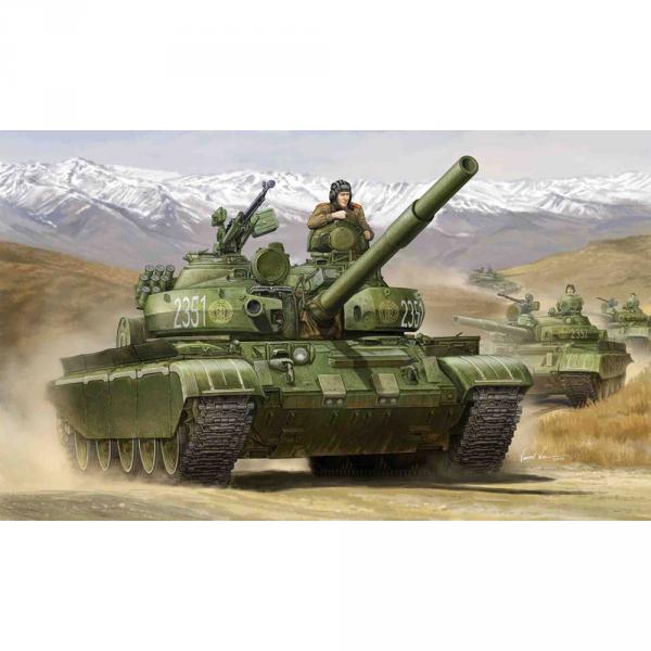 Maquette char : Char russe T-62 BDD Mod. 1984  - Trumpeter-TR01554