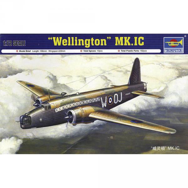 Maquette avion : ''Wellington'' Mk.1C  - Trumpeter-TR01626