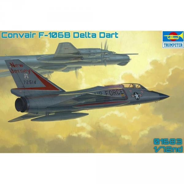 Maquette avion : US F-106B Delta Dart  - Trumpeter-TR01683