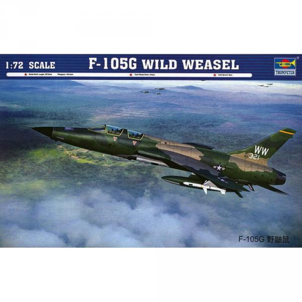 Maquette avion : F-105G Thunderchief  - Trumpeter-TR01618