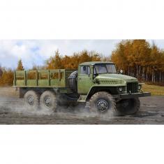 Maquette véhicule militaire : Camion russe URAL-375D 