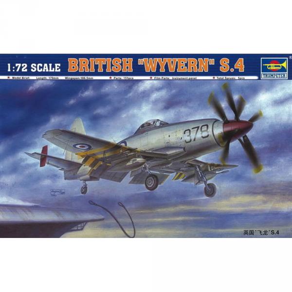 Maquette avion : Westland Wyvern S.4  - Trumpeter-TR01619