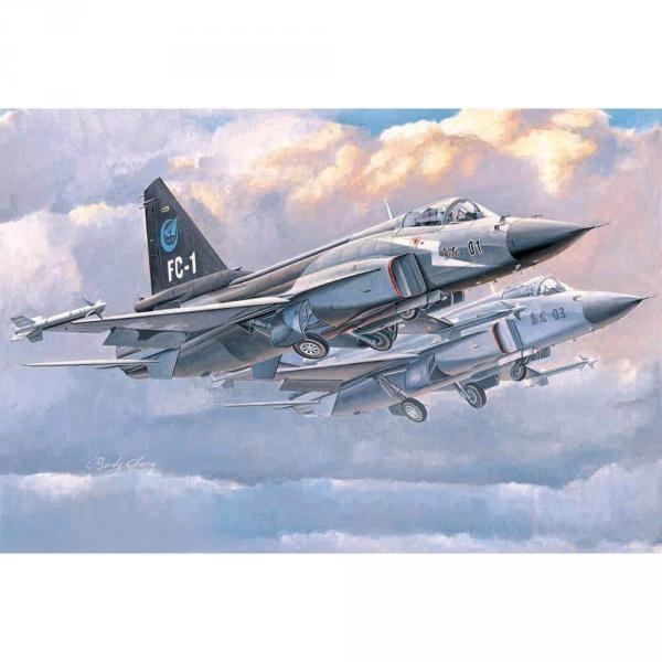 Maquettes avions : Chinese FC-1 Prototype 01 & 03  - Trumpeter-TR01658