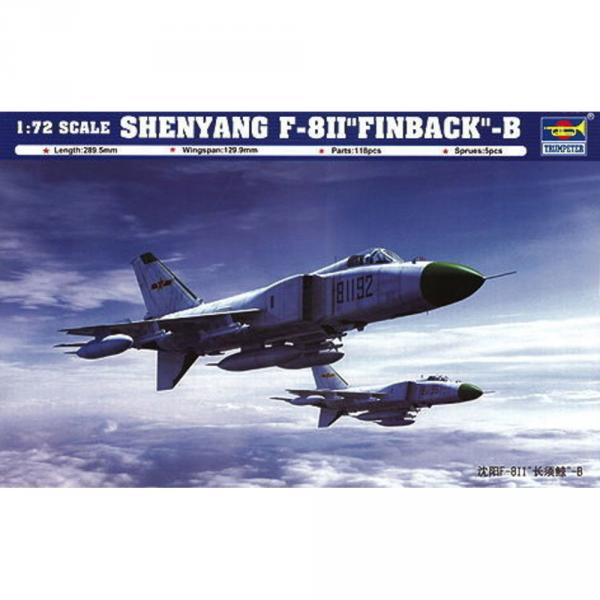 Maquette avion : Shenyang F-8II ''Finback'' B  - Trumpeter-TR01610