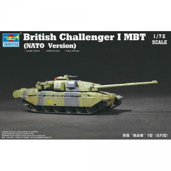 Maquette char : British Challenger I MBT (Version Nato)  - Trumpeter-TR07106