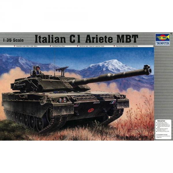 Maquette char : Char italien C-1 Ariete  - Trumpeter-TR00332