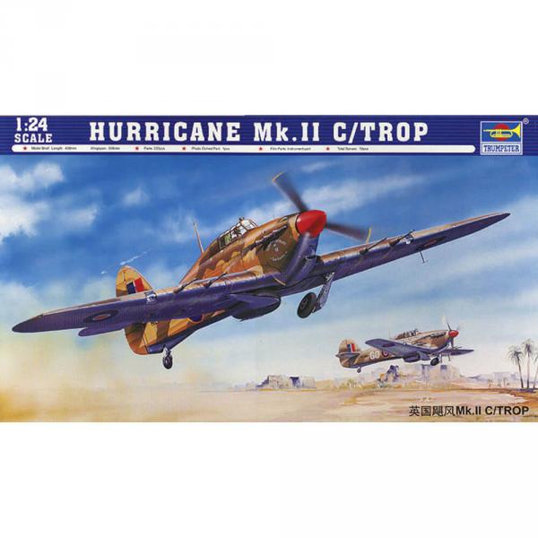 Maquette avion : Hurricane MK.II C/TROP  - Trumpeter-TR02416
