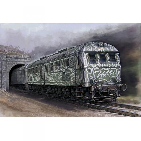 Maquette Train : Locomotive de la Wehrmacht V188 - Trumpeter-00225