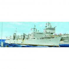 Maqueta de barco: buque de apoyo de combate rápido USS Detroit 