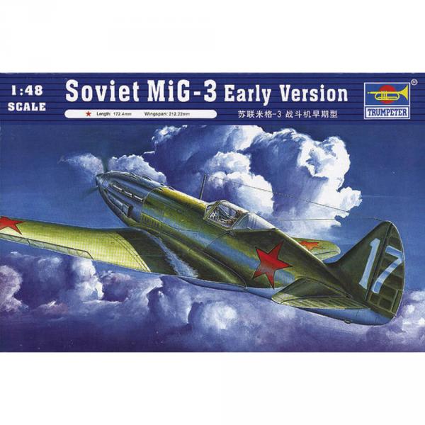 Maquette avion : Soviet MiG-3 Early Version  - Trumpeter-TR02830