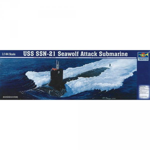 Maquette avion : U-Boot USS SSN-21 Seawolf  - Trumpeter-TR05904