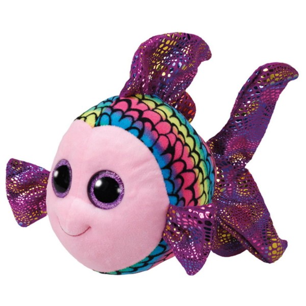 Peluche Beanie Boo's small : Flippy le poisson - BeanieBoos-TY37242