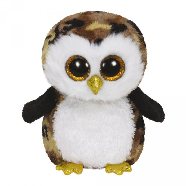 Peluche Beanie Boo's Small : Owliver la Chouette - BeanieBoos-TY36121