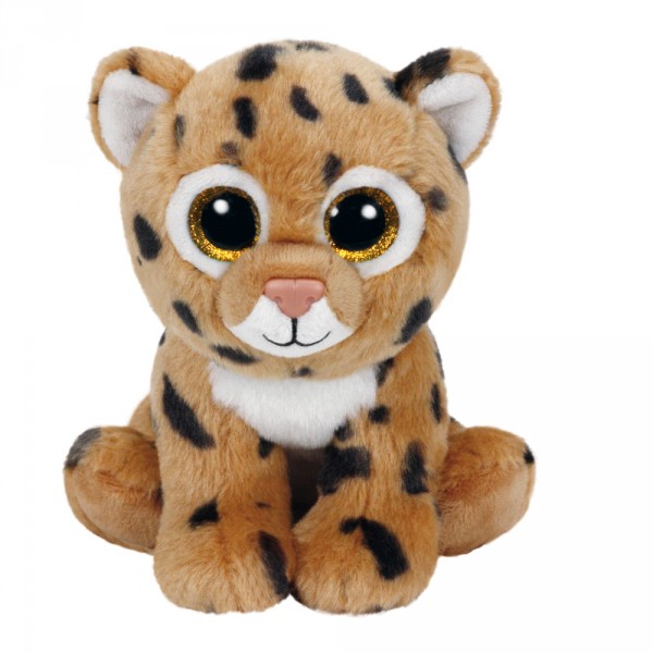Peluche Beanies 15 cm : Freckles le léopard - BeanieBoos-TY42120