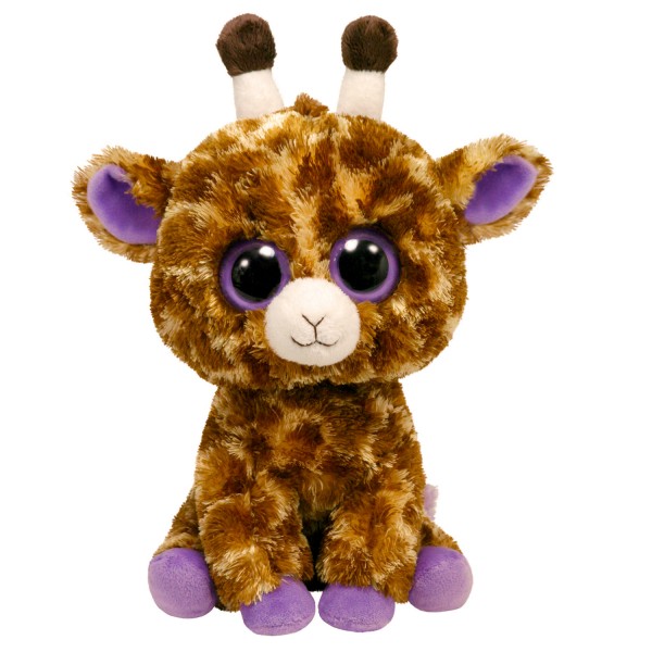 Peluche TY Beanie Boo's Medium : Safari la girafe - BeanieBoos-TY36905