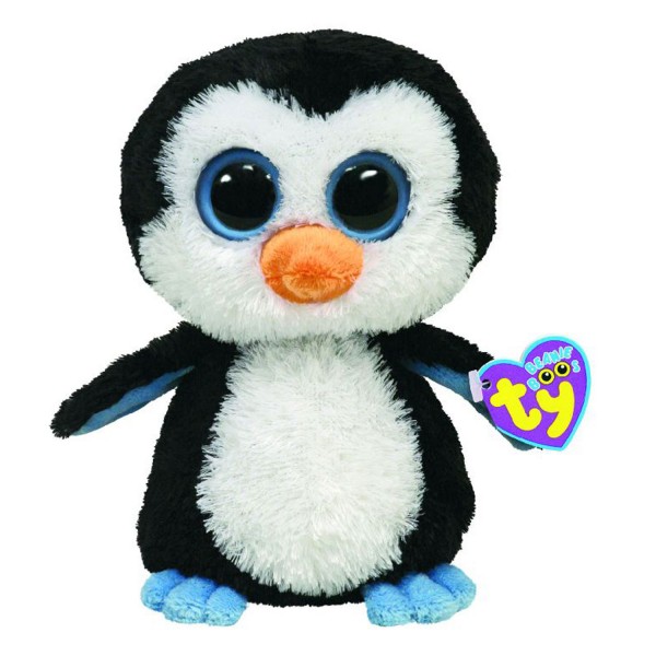 Peluche TY Beanie Boo's Small : pingouin - BeanieBoos-TY36008