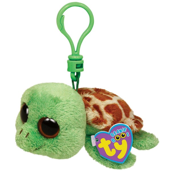Porte-clés TY Beanie Boo's : Zippy la tortue - BeanieBoos-TY36589
