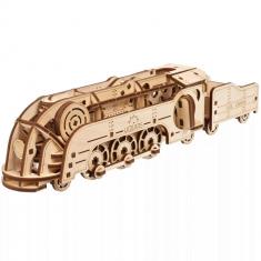 Holzmodell: Mini-Lokomotive
