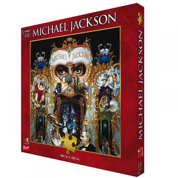 Puzzle 500 pièces - Michael Jackson : Dangerous - University-33220