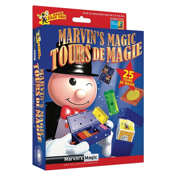 Coffret de magie Marvin's Magic : 25 tours de magie : Numéro trois - Upyaa-430230