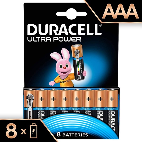 Duracell Ultra Power AAA x8 - Duracell-100688