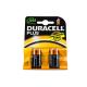 Miniature Pack de 4 piles Duracell Plus MN2400/LR03 Micro AAA